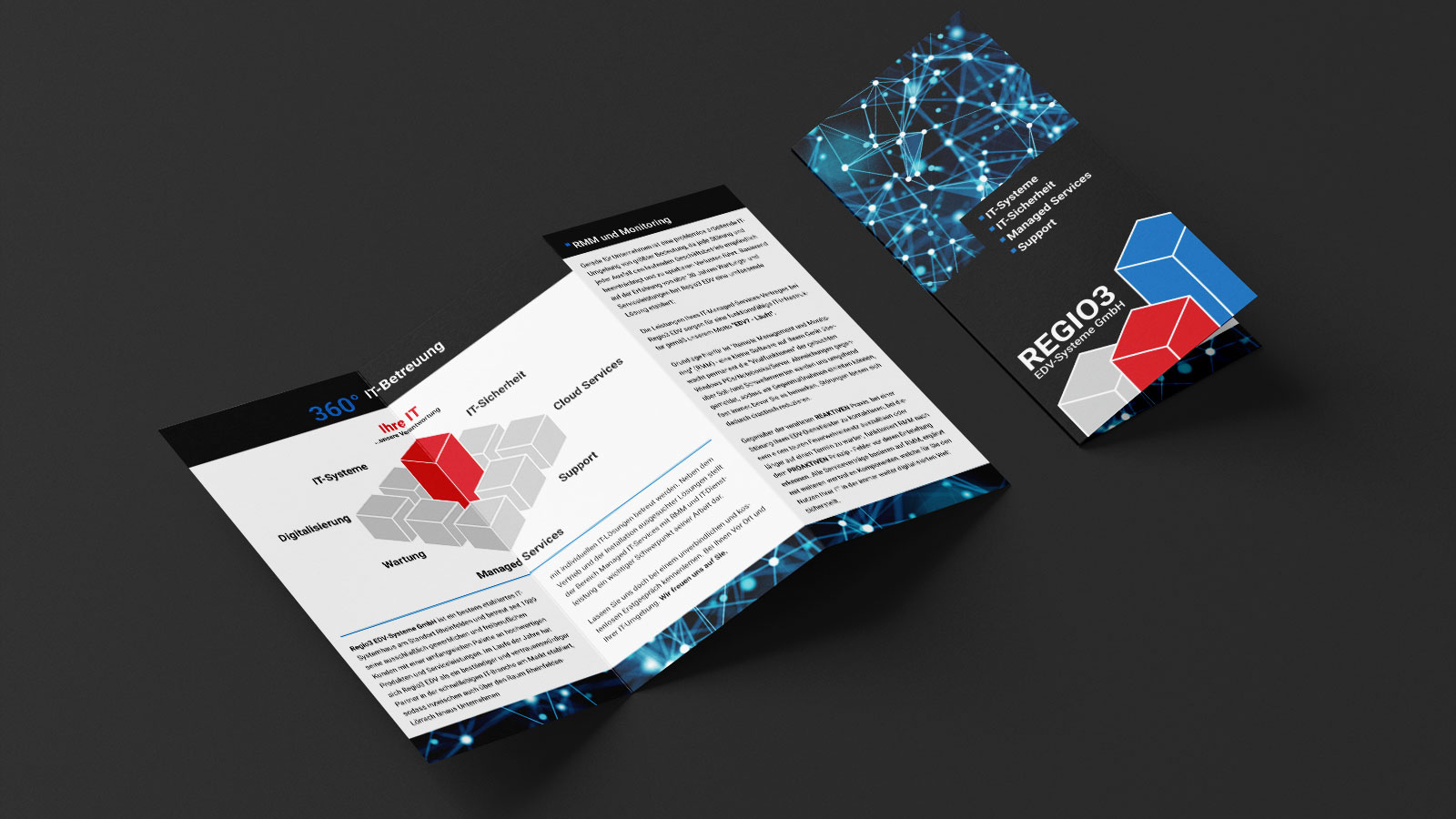 Corporate Design Erstellung REGIO3 EDV-Systeme GmbH